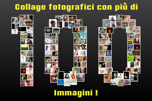 Crea la tua foto-collage "100" per celebrare il tuo traguardo con stile!