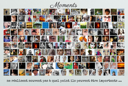 Collage Photo Personnalisée: Capturez les Moments Précieux avec des Photos en Rangées